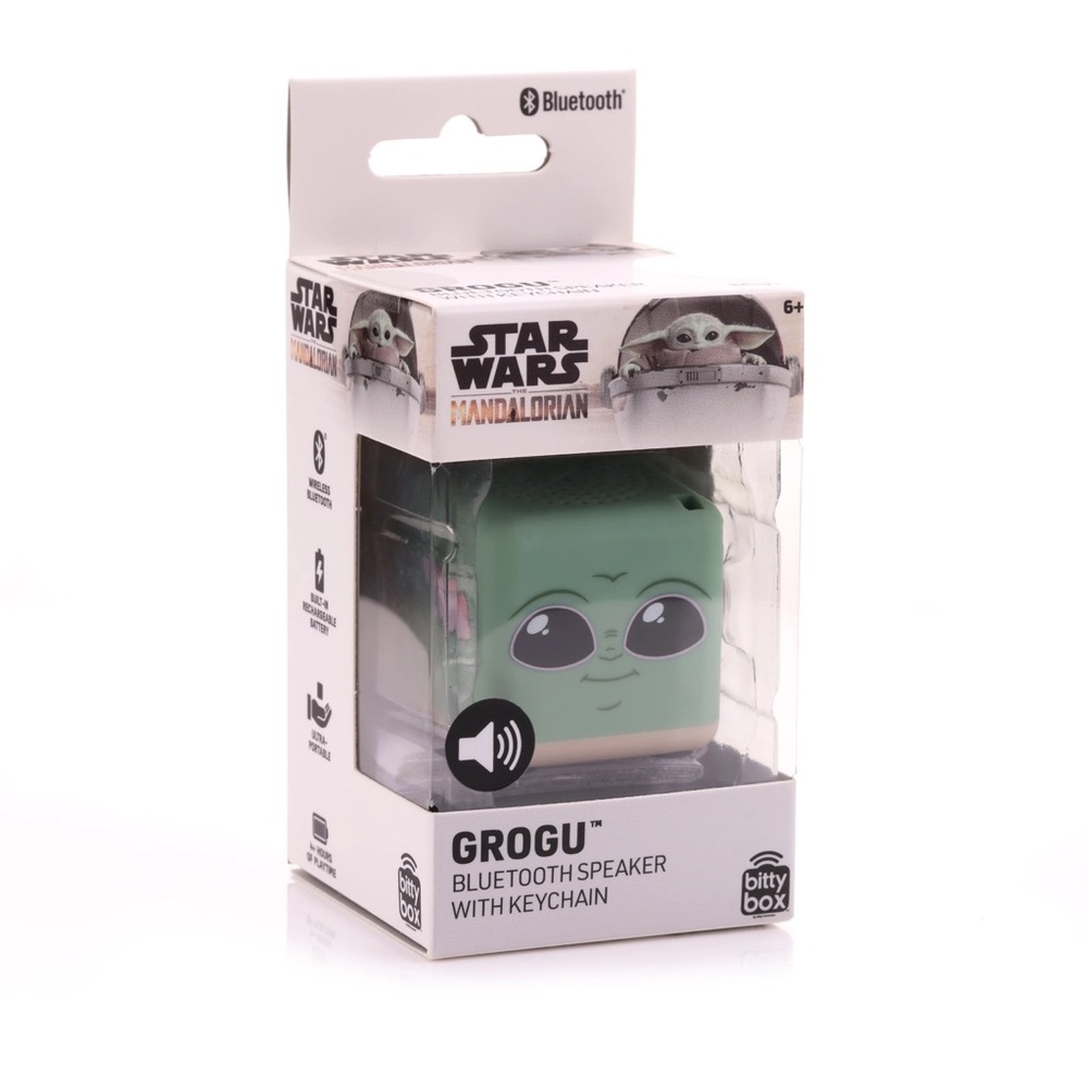 Grogu Bitty Box Portable Mini Bluetooth Speaker - Rechargeable